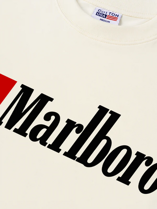 Áo Thun Relaxed Fit  Marlboro Typo Logo