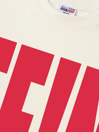 Áo Thun Relaxed Fit  Rapper Travis Scott Fein Typo