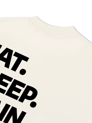 Áo Thun Relaxed Fit Eat Sleep Train Repeat