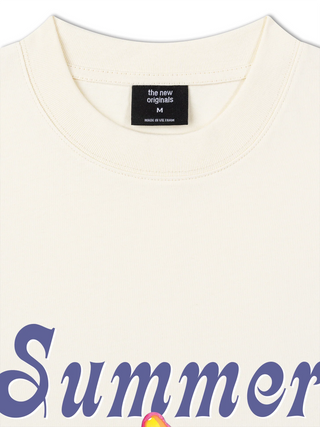 Áo Thun Relaxed Fit Summer Vibes Beach