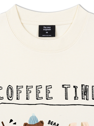 Áo Thun Relaxed Fit Sweet Pastry Coffee Time