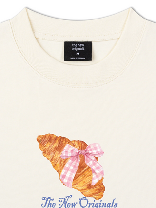 Áo Thun Relaxed Fit Go Get A Croissant