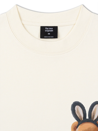 Áo Thun Relaxed Fit Rabbit Bear Doll