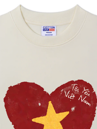 Áo Thun Relaxed Fit Tôi Yêu Việt Nam