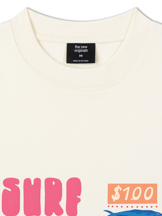 Áo Thun Relaxed Fit Summer Vibes GoTo Beach Cowboy