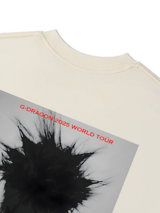 Áo Thun Relaxed Fit Floral With GD Chibi Daisy Flower