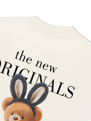 Áo Thun Relaxed Fit Rabbit Bear Doll