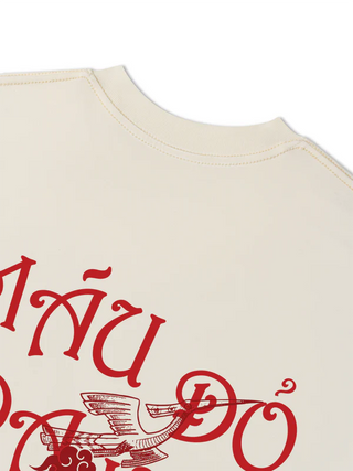 Áo Thun Relaxed Fit Việt Nam Người Việt - Máu Đỏ Da Vàng