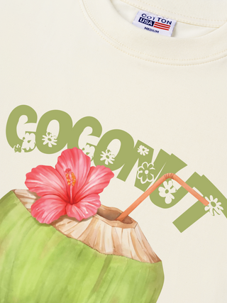 Áo Thun Relaxed Fit Tropical Coconut