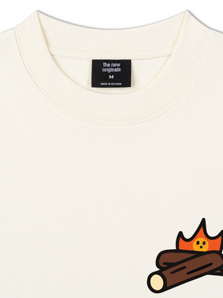 Áo Thun Relaxed Fit Let's Go Camping