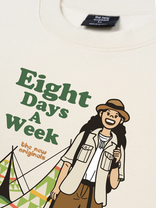 Áo Thun Relaxed Fit Eight Days A Week Girl