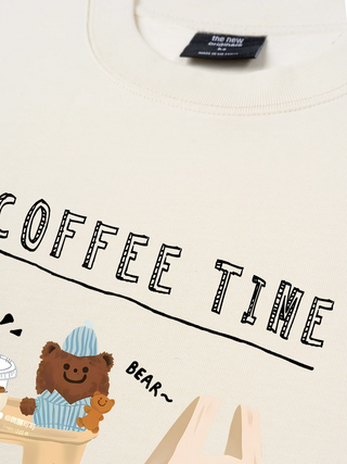 Áo Thun Relaxed Fit Sweet Pastry Coffee Time