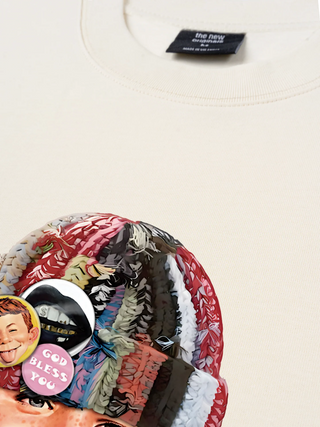 Áo Thun Relaxed Fit Bad Boy with Knit Cap