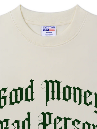 Áo Thun Relaxed Fit Money Bad Person