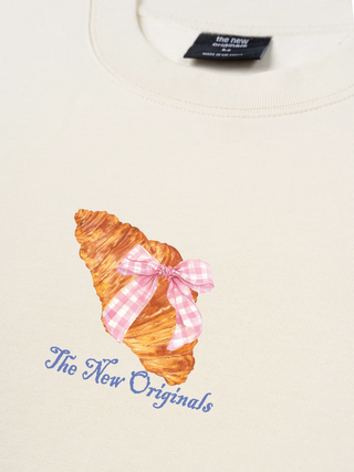 Áo Thun Relaxed Fit Go Get A Croissant