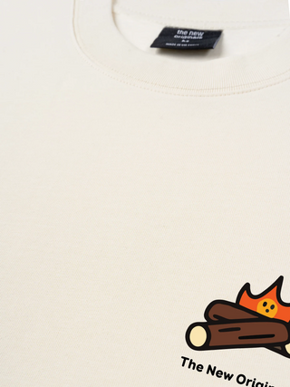 Áo Thun Relaxed Fit Let's Go Camping