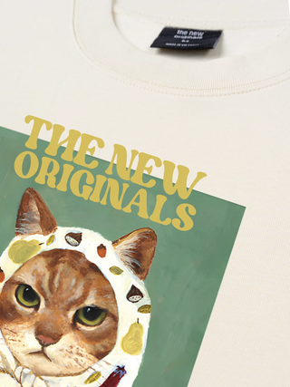 Áo Thun Relaxed Fit Lady Cat