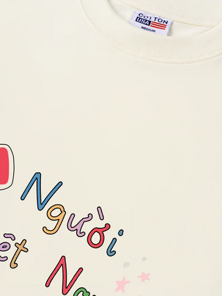 Áo Thun Relaxed Fit Việt Nam Người Việt Nam Chất Lượng Cao