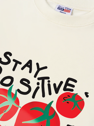 Áo Thun Relaxed Fit Tropical Stay Positive