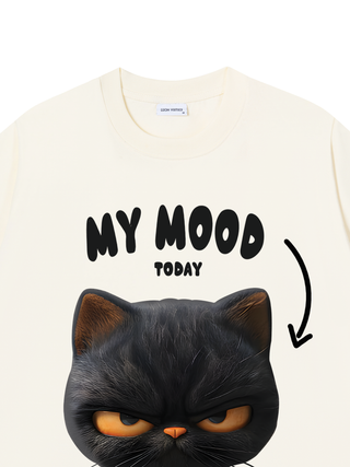 Áo Thun Relaxed Fit My Mood Today