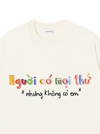 Áo Thun Relaxed Fit Người Có Mọi Thứ