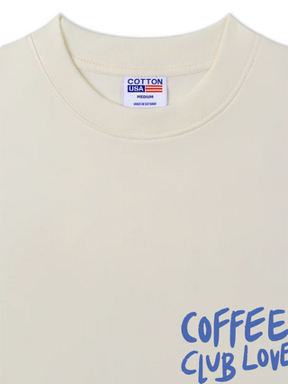 Áo Thun Relaxed Fit Daily Cup Coffee Club Lover