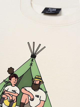 Áo Thun Relaxed Fit Go Outside Camper Style