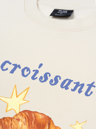 Áo Thun Relaxed Fit Croissant