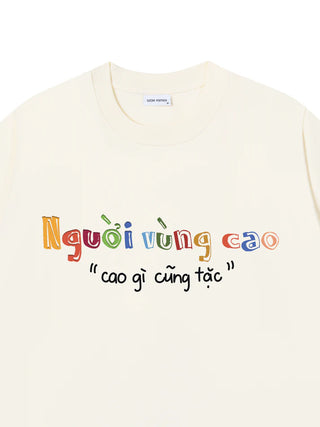 Áo Thun Relaxed Fit Người vùng cao