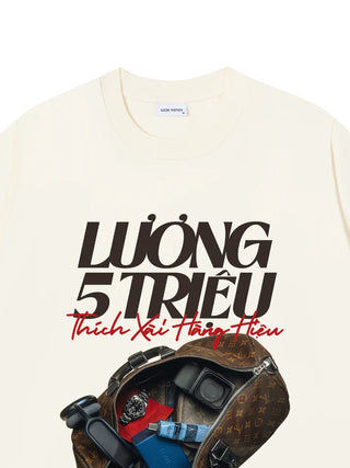 Áo Thun Relaxed Fit Lương 5 Triệu