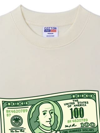 Áo Thun Relaxed Fit Money Cash Rules Everything