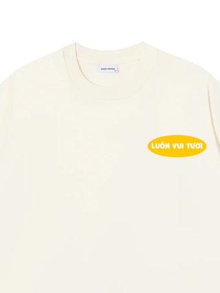 Áo Thun Relaxed Fit Lốp Trưởng