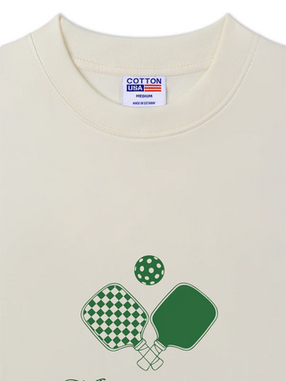 Áo Thun Relaxed Fit  Reminder Time To Play Pickleball