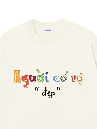 Áo Thun Relaxed Fit Người Có Vợ