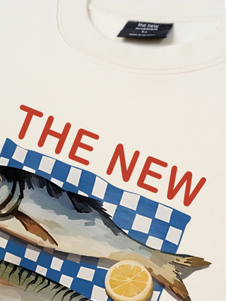 Áo Thun Relaxed Fit Three Fish