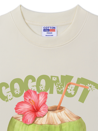 Áo Thun Relaxed Fit Tropical Coconut