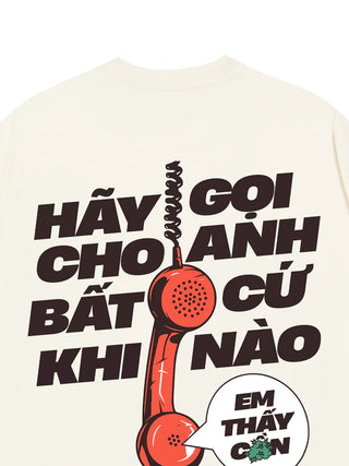 Áo Thun Relaxed Fit Gọi Cho Anh