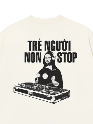 Áo Thun Relaxed Fit Trẻ Người Nonstop