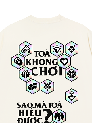 Áo Thun Relaxed Fit Toà Sao Hiểu Được