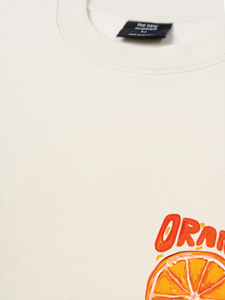 Áo Thun Relaxed Fit Summer Vibes Orange