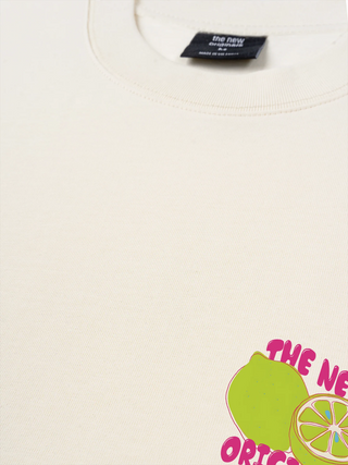 Áo Thun Relaxed Fit Summer Vibes Pink Lemon