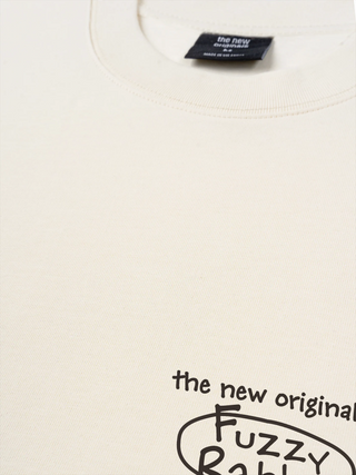 Áo Thun Relaxed Fit Doodle Fuzzy Rabbit