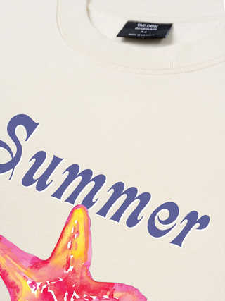 Áo Thun Relaxed Fit Summer Vibes Beach