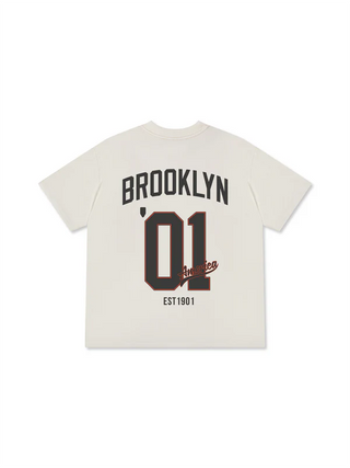 Áo Thun Relaxed Fit Baseball Brooklyn America