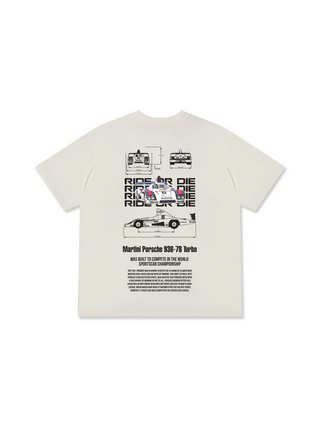 Áo Thun Relaxed Fit Porsche Martini 936-78 Turbo