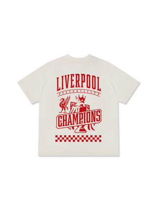 Áo Thun Relaxed Fit Soccer LivePool Champions