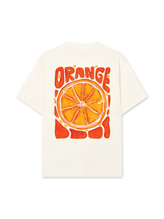 Áo Thun Relaxed Fit Summer Vibes Orange