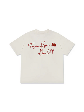 Áo Thun Relaxed Fit Việt Nam Tuyên Ngôn Độc Lập