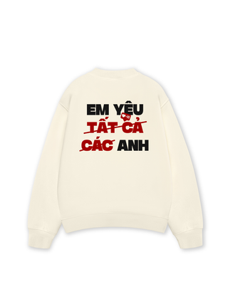 Em Yêu Tất Cả Sweater