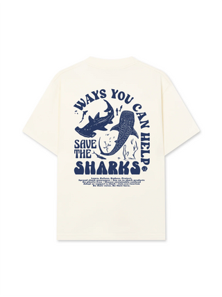 Áo Thun Relaxed Fit  Ocean Save The Shark